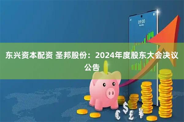 东兴资本配资 圣邦股份：2024年度股东大会决议公告